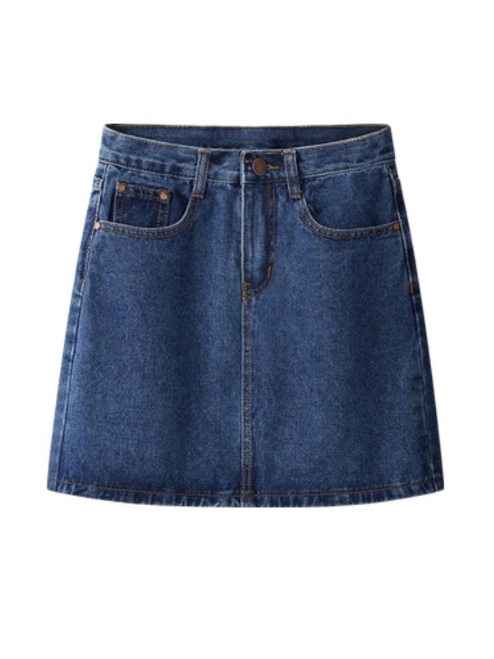 🇯🇵 ARCHIVES | NWOT 100% Cotton Denim A-Line Mini Skirt
